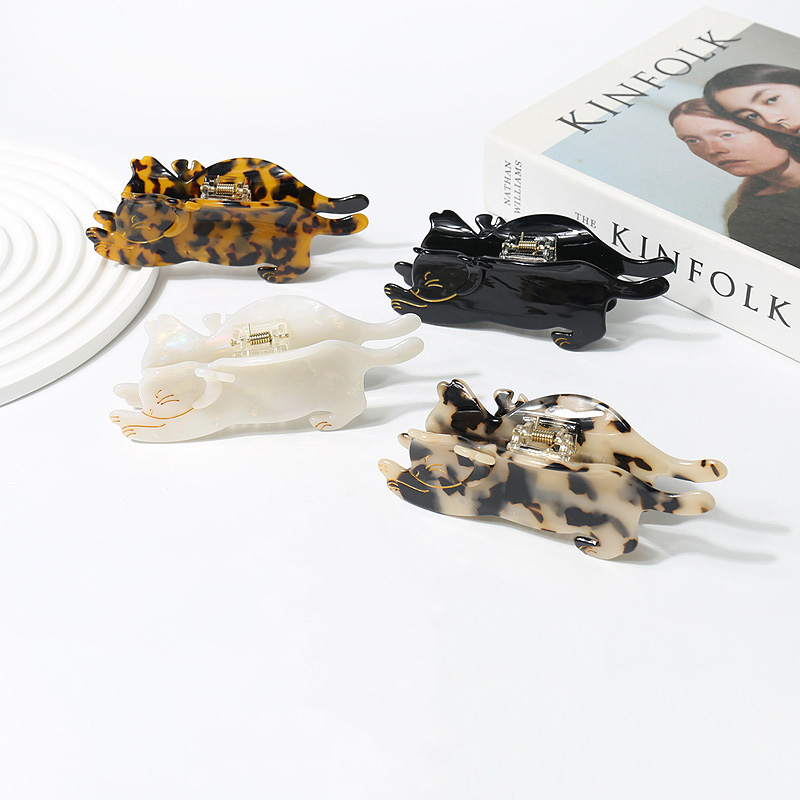 Cat Claw Bark - 1/4pcs Advanced Ins style leopard print