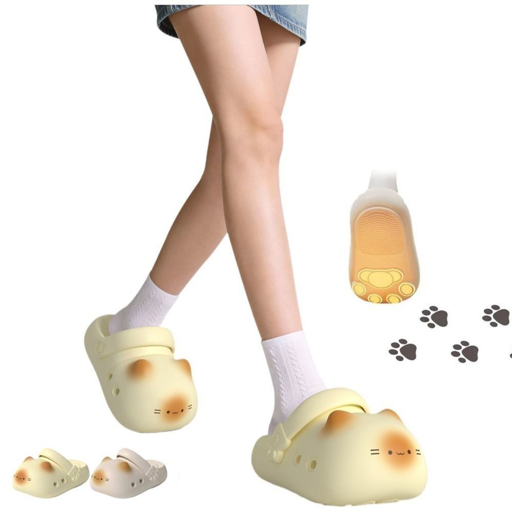 Adorable Waterproof Cat Slippe - Cat Claw Bark ulasan dan harga